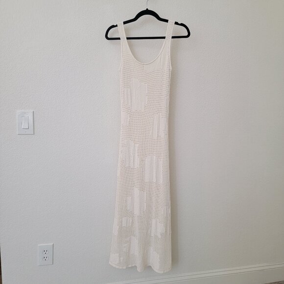 Z SUPPLY Praya Fleur Crochet Midi Dress in Natural XS BRAND NEW - Picture 5 of 13